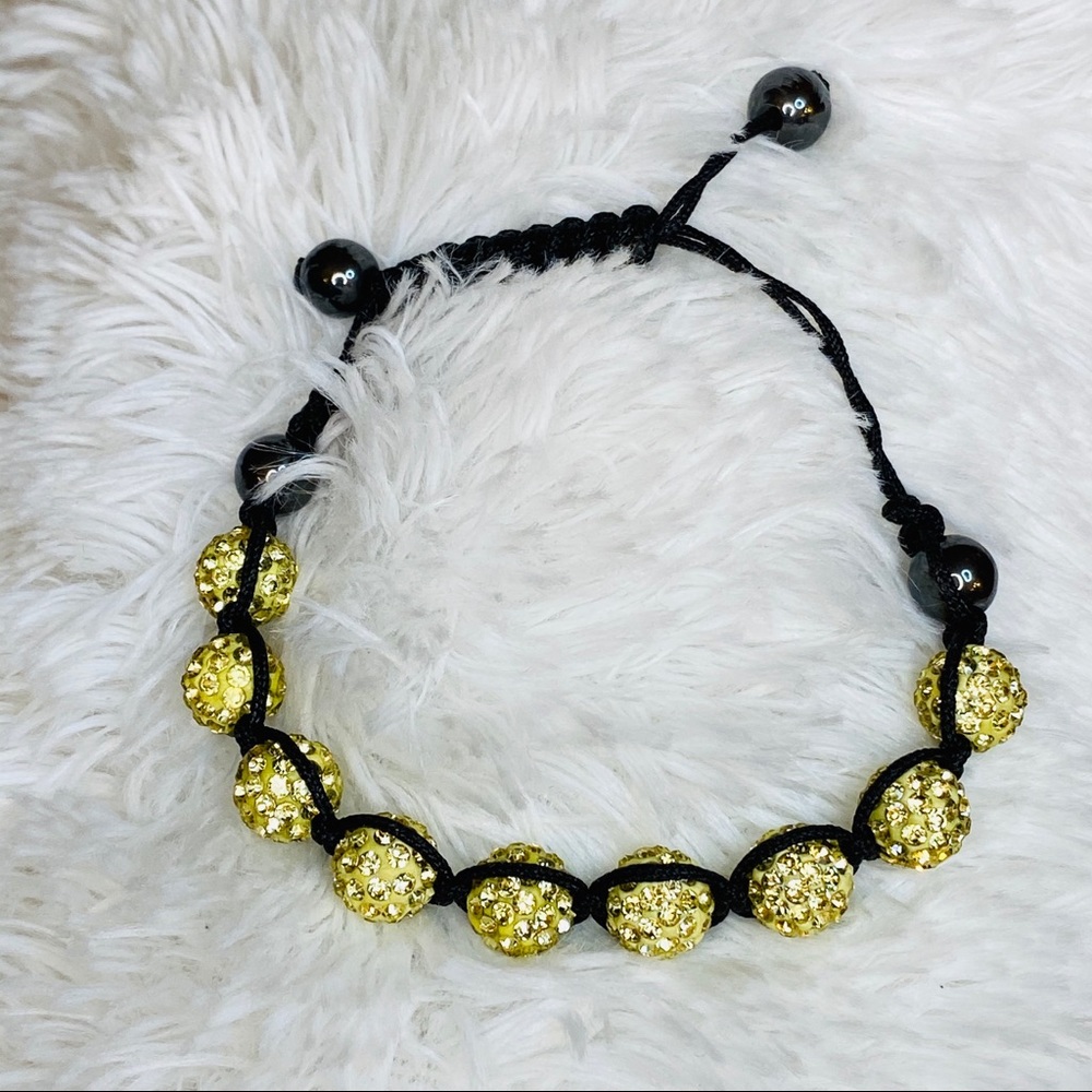 Rhinestone Adjustable Bracelet